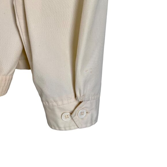 Midwest Traders Light Beige Full Zip Jacket Size XL - Picture 5 of 13